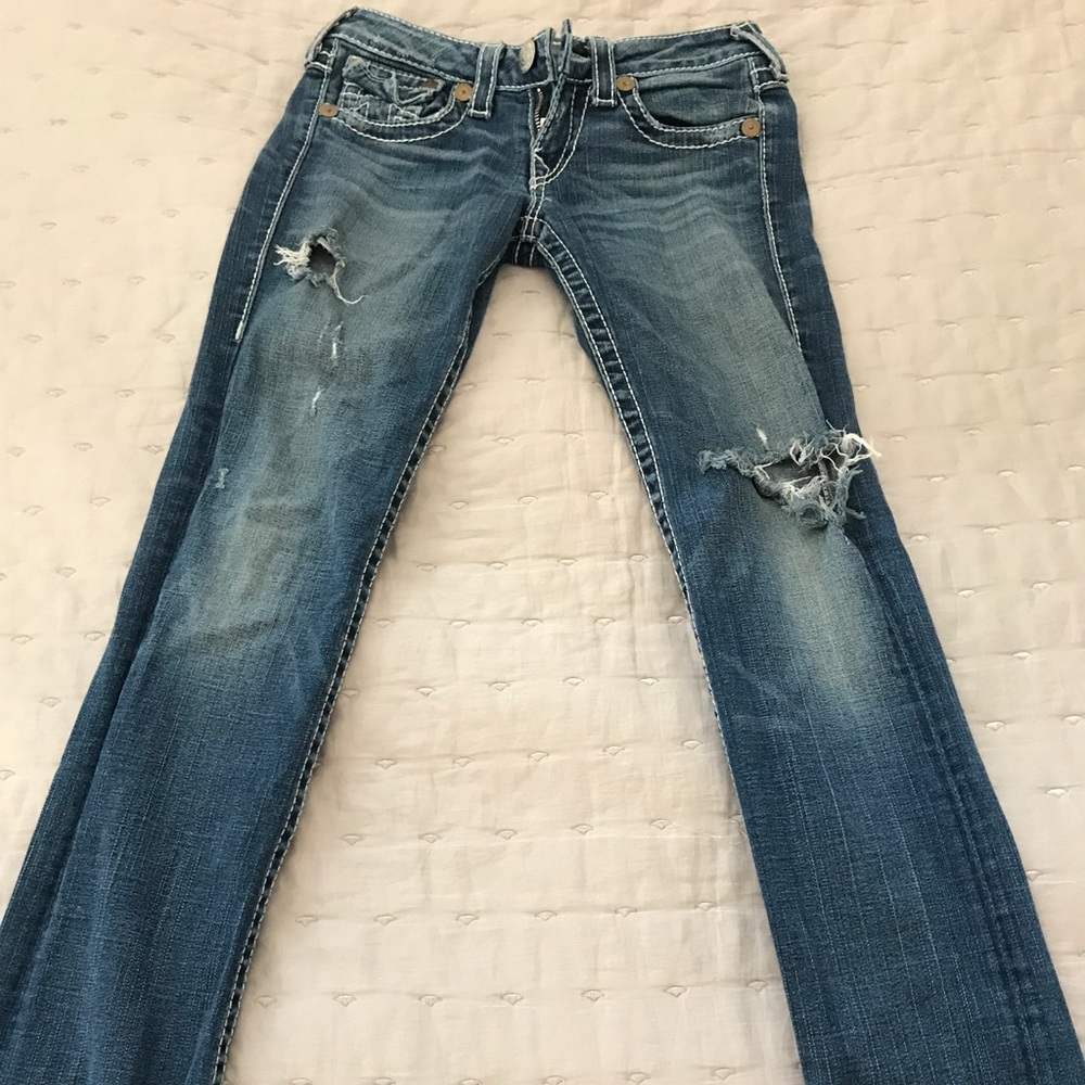 True Religion straight leg/semi bootcut jeans